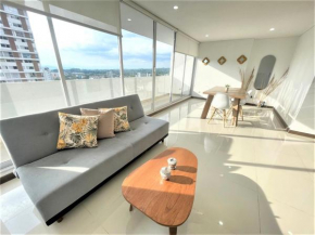 CH1204-Apartamento con linda vista en sector fundadores
